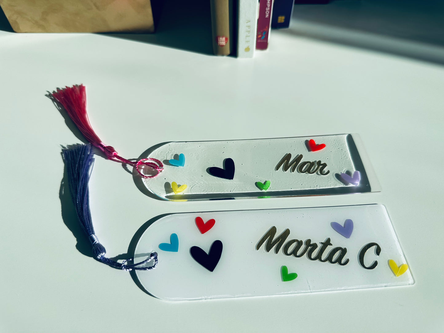 Marcapáginas - Corazones