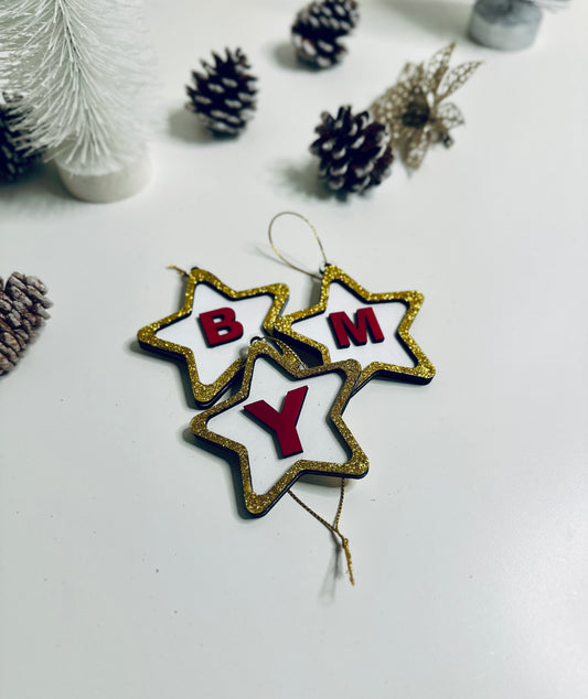Adorno navideño personalizado - Estrella