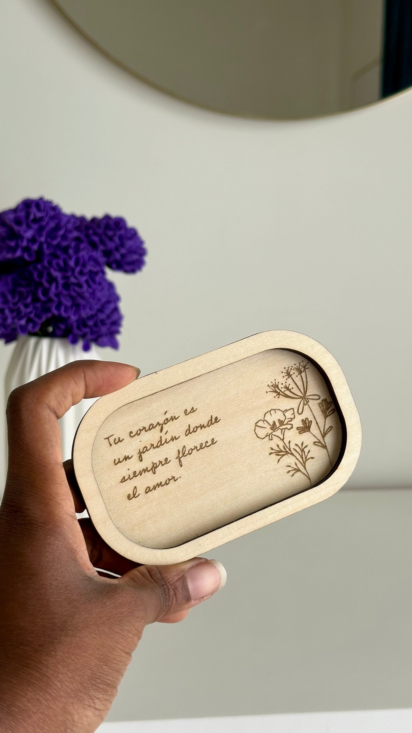 Bandeja para joyas personalizada