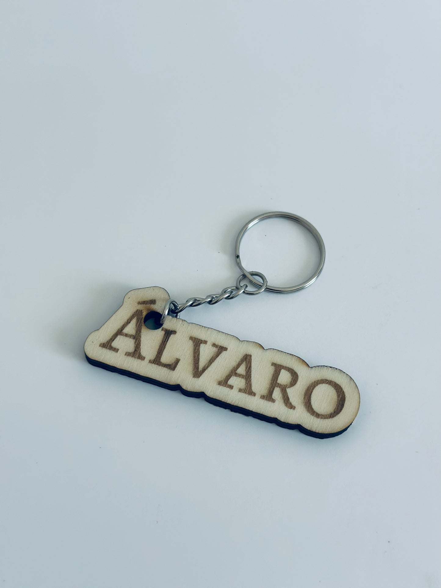 Llavero nombre (madera)