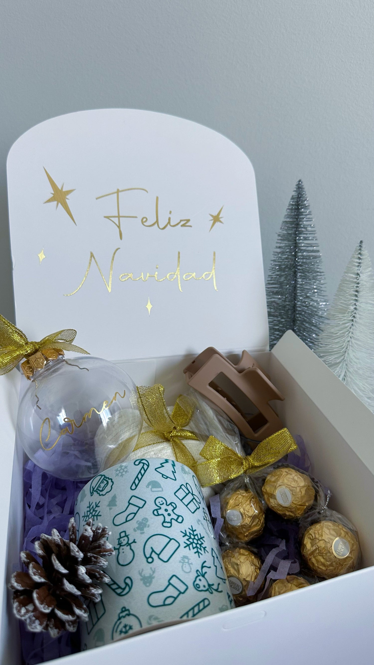 Cajas regalo de Navidad