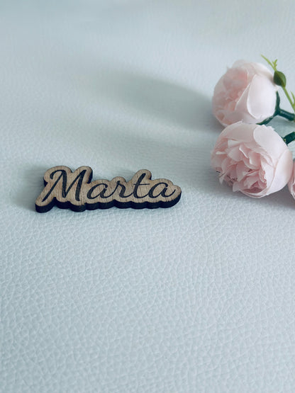 Marcasitios de madera