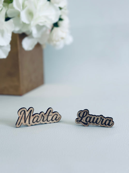 Marcasitios de madera