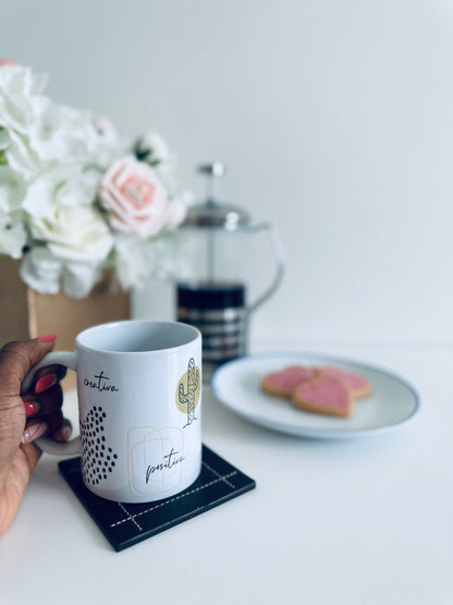 Taza estilo boho personalizada
