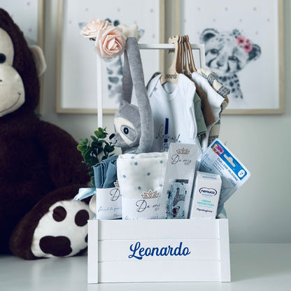 Cesta regalo para bebés. Regalos bebé